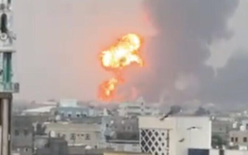 عاجل.. هجوم جوي إسرائيلي يستهدف ميناء الحديدة في اليمن