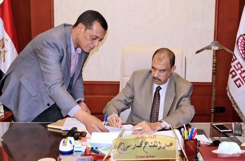 محافظ سوهاج يعتمد المرحلة الثالثة لقبول الطلاب بالصف الأول الثانوي العام للعام الدراسي 2025 / 2026