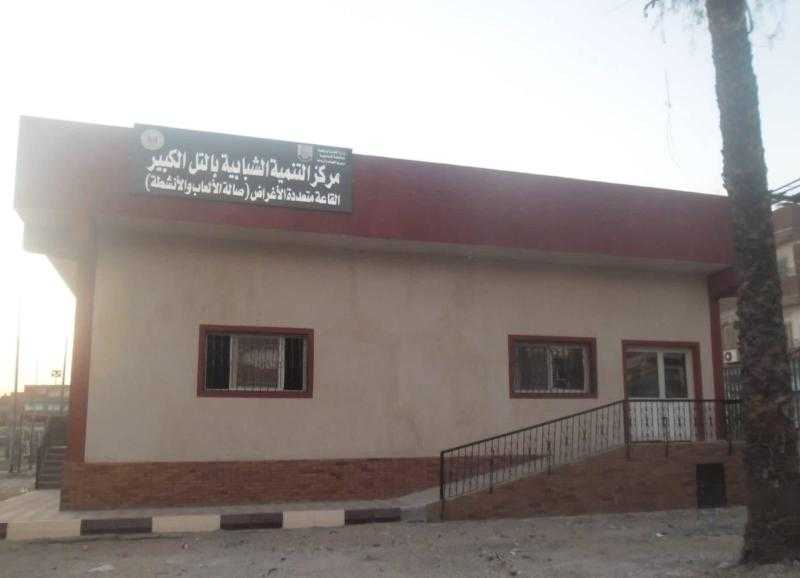 وزارة الشباب تنشئ صالات رياضية وخدمية بمراكز شباب الإسماعيلية