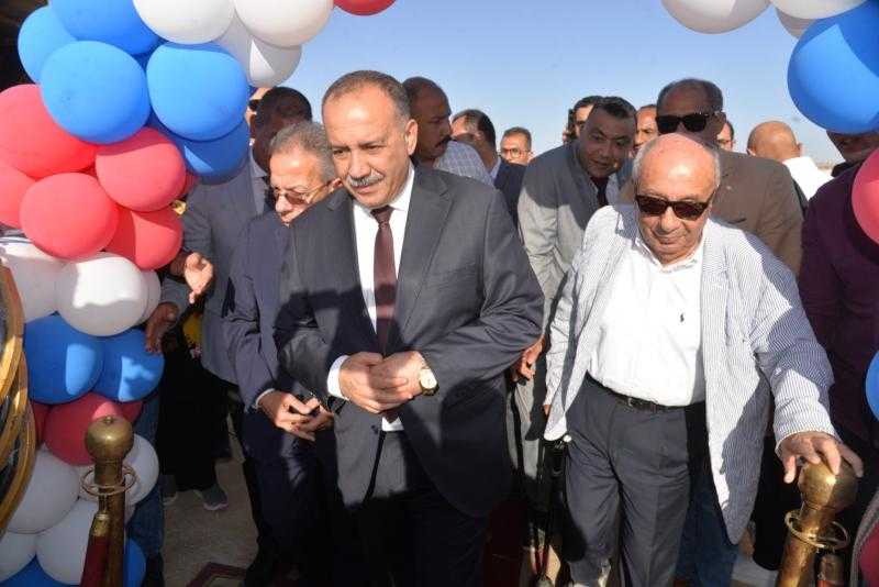 محافظ أسيوط يشارك في وضع حجر الأساس لأول مجمع سكني مشترك لنقابتي الأطباء والمهندسين بمدينة ناصر الجديدة