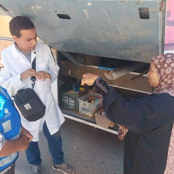 جامعة قناة السويس تنظم قافلة شاملة بقرية أبو خليفة