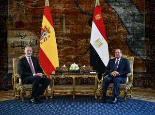 الرئيس السيسي: دعم إسبانيا للسلام العادل والشامل في المنطقة يعكس التزامها بمبادئ الأخلاق
