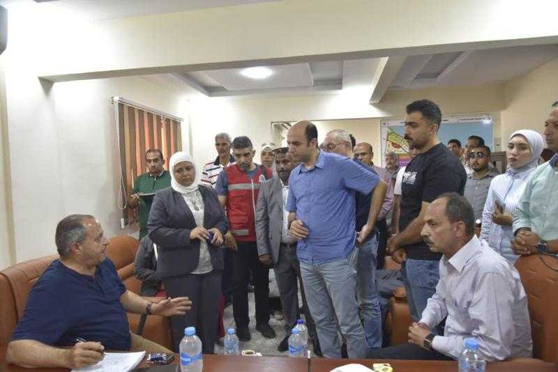 محافظ بورسعيد يتابع ميدانيًا الموقف التنفيذي لمبنى الوحدة الصحية بمدينة شرق بورسعيد