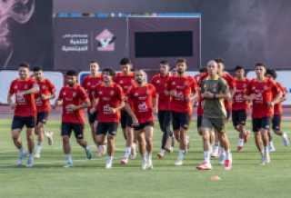 الأهلي يختتم استعداداته لمواجهة سيراميكا كليوباترا في دوري نايل