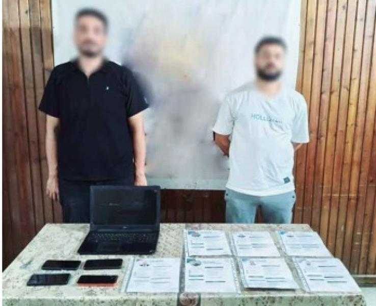 ضبط  تشكيل عصابي تخصص فى النصب على راغبى السفر للخارج بالغربية