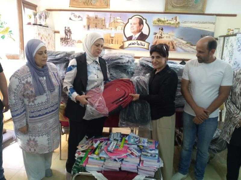 تضامن الإسماعيلية: توزيع شنط وأدوات مدرسية على الطلاب ذوي الهمم