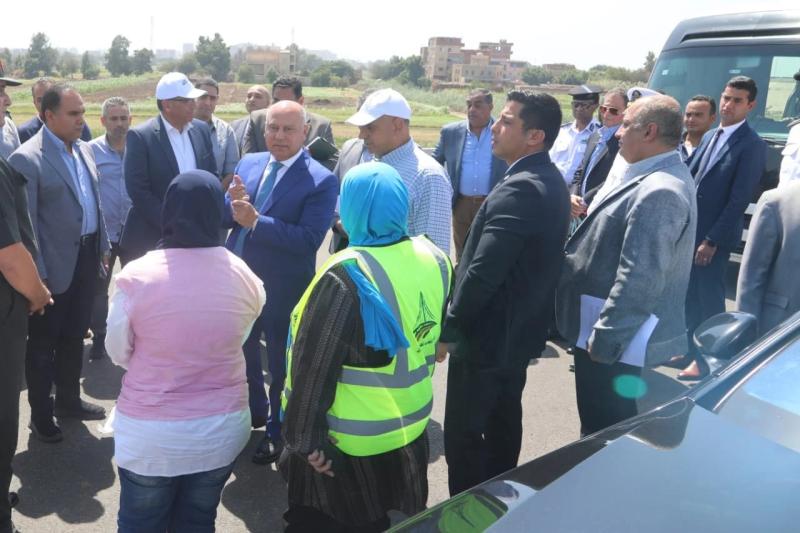 فتح الطريق الإقليمي من الإسكندرية الزراعي حتى السويس الصحراوي