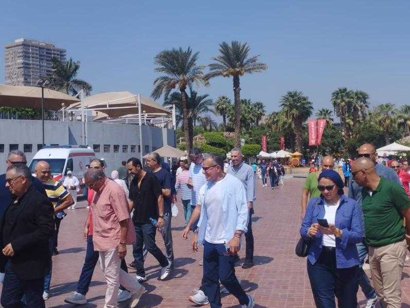 خالد مرتجي يُدلي بصوته في عمومية الأهلي ويدعو الأعضاء للمشاركة الفعّالة
