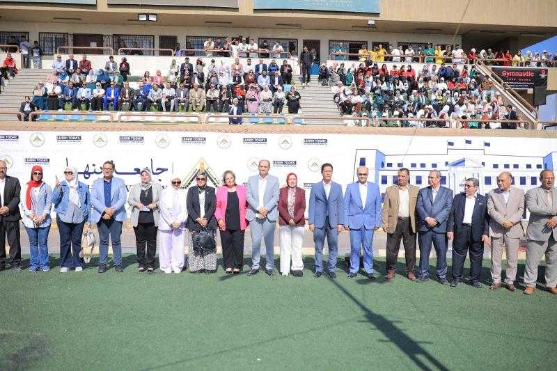 رئيس جامعة بنها يشهد إحتفالية بدء العام الدراسي الجديد