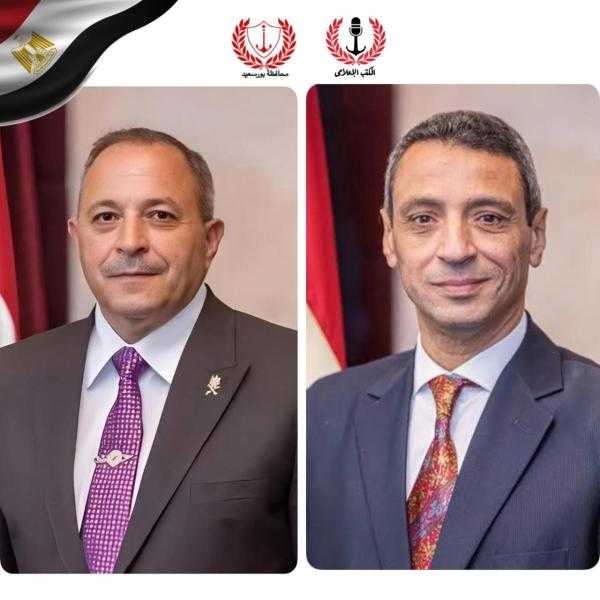 محافظ بورسعيد يهنئ محافظ السويس بحصوله على درجة الدكتوراه في الاقتصاد