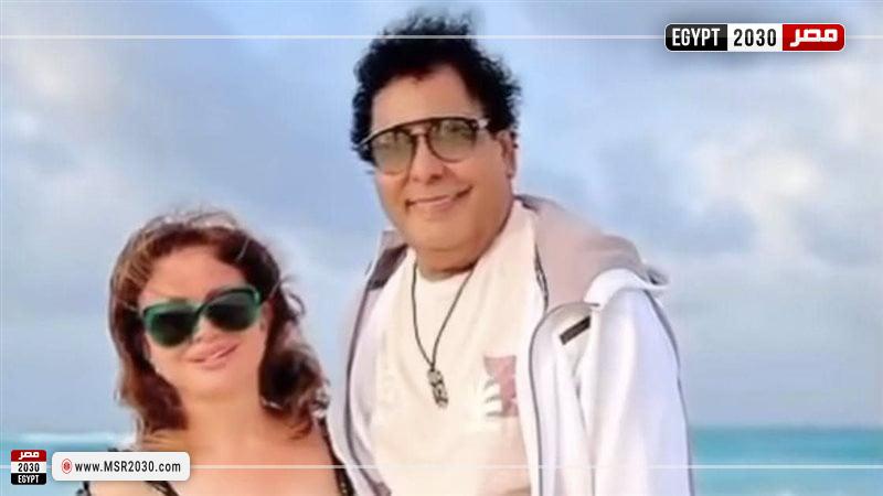 محمد منير وإلهام شاهين 