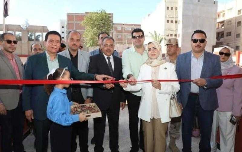 محافظ الشرقية يفتتح مدرسة النصر الابتدائية رقم (3) بمدينة القنايات