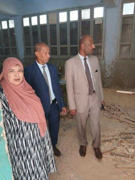 وكيل وزارة التضامن الاجتماعي بالأقصر يتفقد مركز التكوين المهني