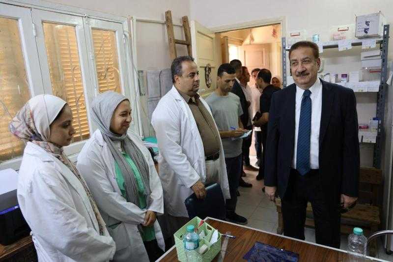 محافظ المنوفية يتفقد إنشاءات مبنى الرمد الجديد باستثمارات 40 مليون جنيه