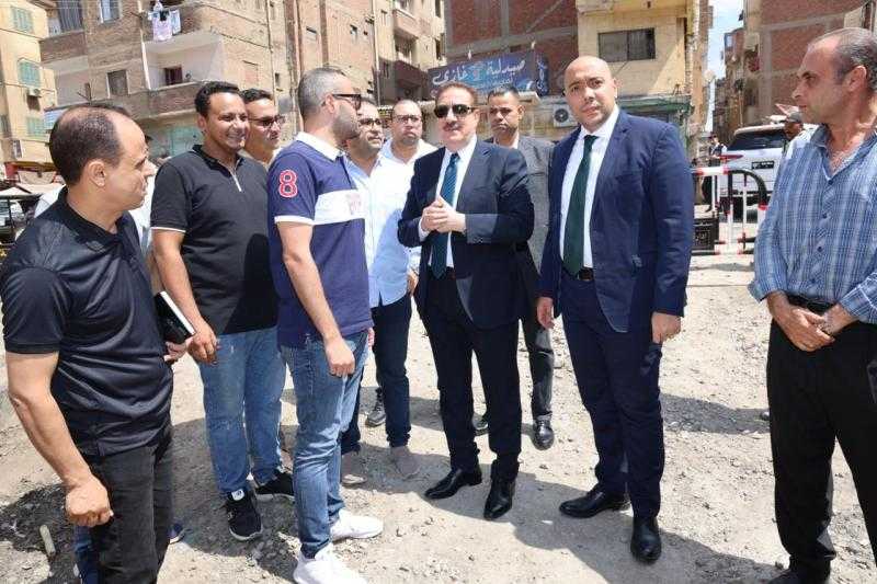 محافظ المنوفية يتفقد أعمال تطوير ورفع كفاءة نفق الشهيد مصطفى إبراهيم الصيفي ” كوبري السمك ”