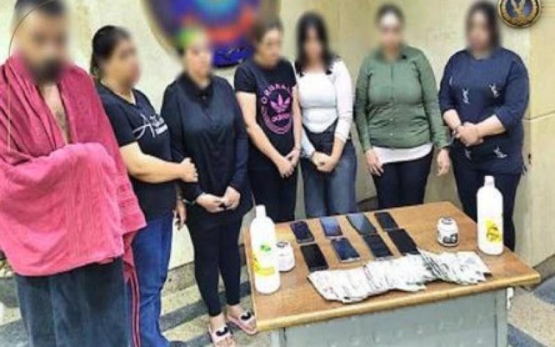 القبض على شبكة دعارة داخل نادى صحي بالنزهة