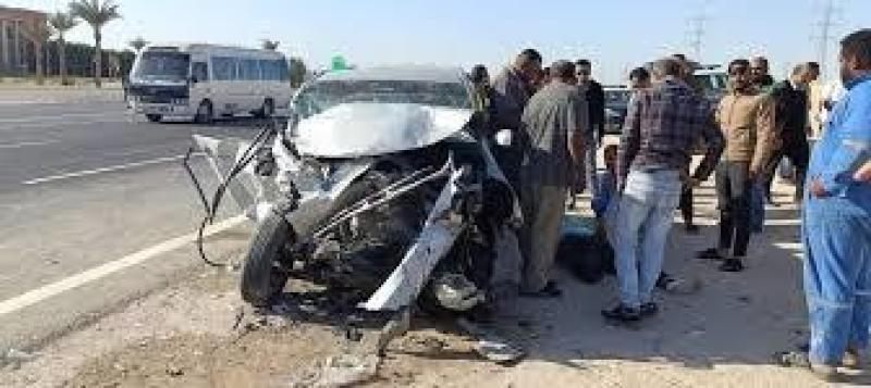 مصرع شخصين وإصابة 3 آخرين في تصادم ”توك توك” بسيارة ملاكي بالإسكندرية
