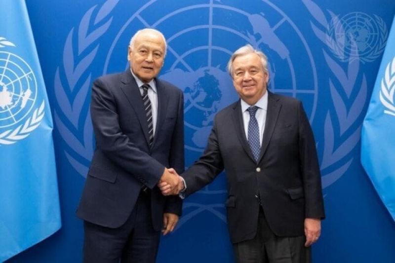 أبو الغيط وجوتيريش يبحثان آخر التطورات الإقليمية والعالمية