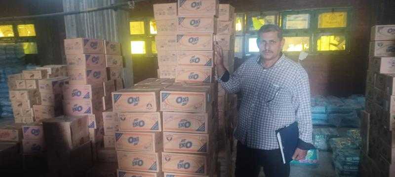 حملة تموينية بادارة تموين ديرب نجم بمحافظة الشرقية