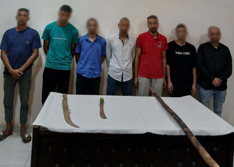 الأمن يكشف ملابسات مشاجرة بالمنيا ويضبط المتهمين والأسلحة المستخدمة