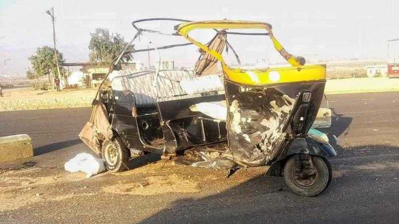 مصرع وإصابة 6 أشخاص فى  حادثي تصادم بالأقصر