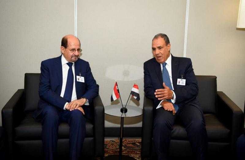 وزير الخارجية يعقد مباحثات مع نظيره اليمنى على هامش أعمال الجمعية العامة للأمم المتحدة