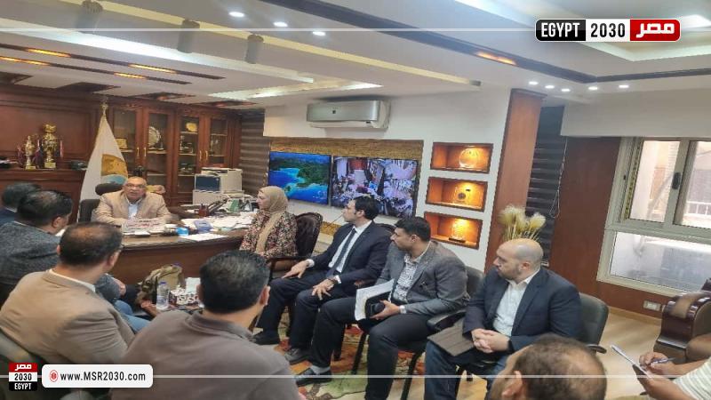 رئيس مجلس إدارة شركة مياه الشرب والصرف الصحي بالمنيا