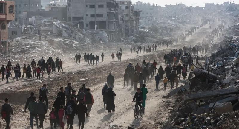 جيش الاحتلال: أكثر من 640 ألف فلسطيني نزحوا من مدينة غزة