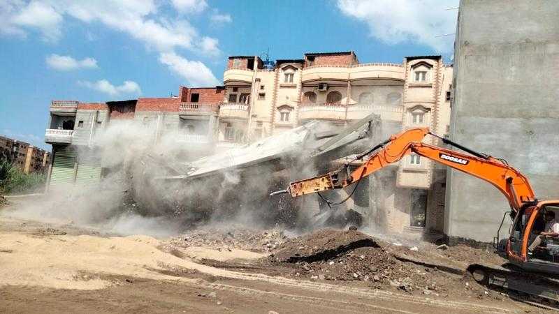 محافظ كفرالشيخ : تنفيذ 11 قرار إزالة على مساحة 1200 م2