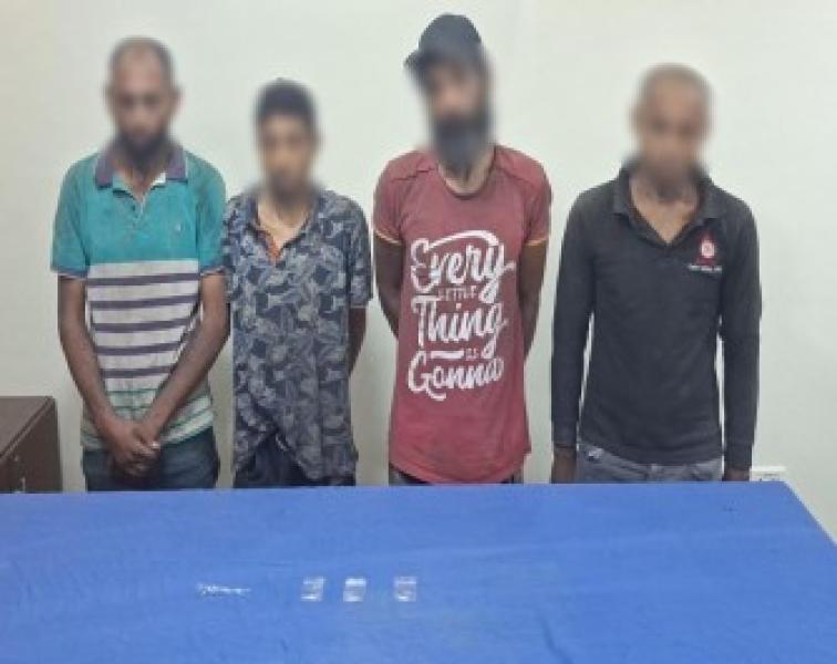 القبض على 4 أشخاص ظهروا فى فيديو تعاطي مواد مخدرة بالجيزة