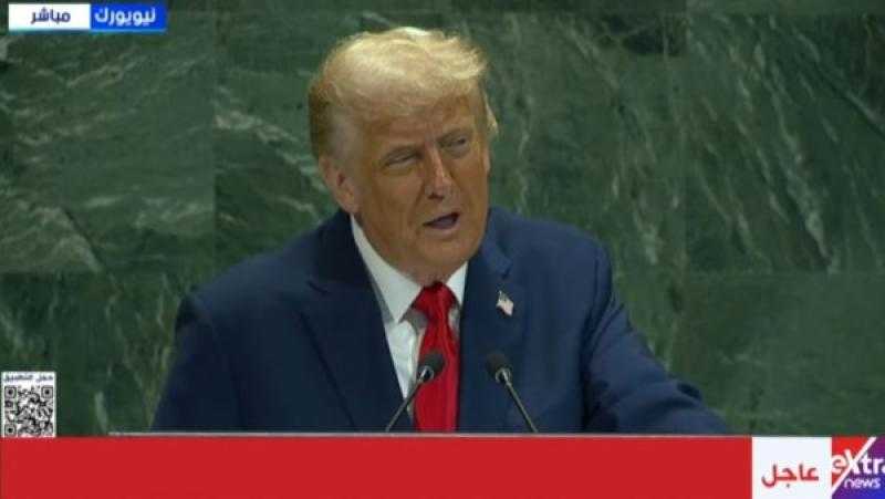 ترامب: أنهيت 7 حروب في 7 أشهر.. والأمم المتحدة لم تحاول حتى المساعدة