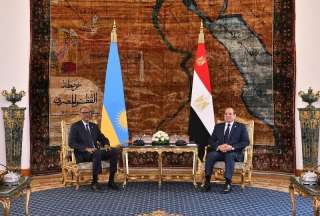 الرئيس السيسي: تناولت مع رئيس رواندا نقل الخبرات المصرية وتقديم الدعم الفني وتطوير الكفاءات الوطنية