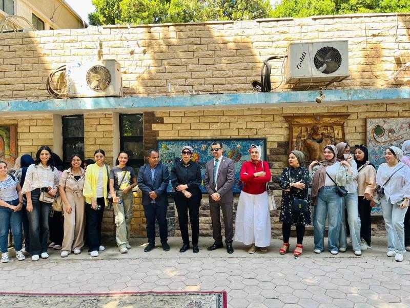 رئيس جامعة الأقصر تشهد حفل استقبال طلاب كلية الفنون الجميلة مع بداية العام الدراسي الجديد