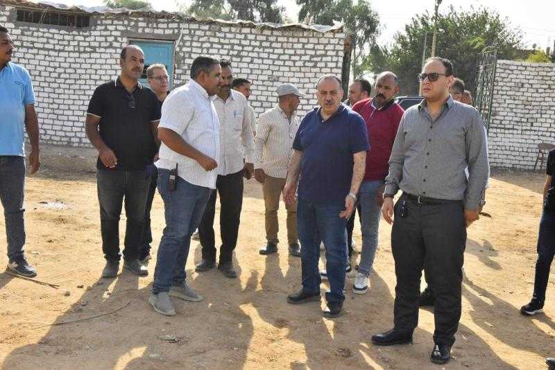 محافظ أسيوط يتفقد مزرعة التكتلات الاقتصادية بساحل سليم