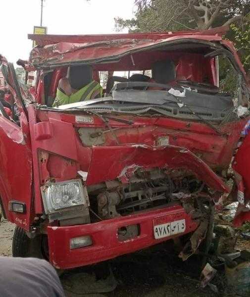 9 مصابين حصيلة حادث على الطريق الإقليمي بالقليوبية