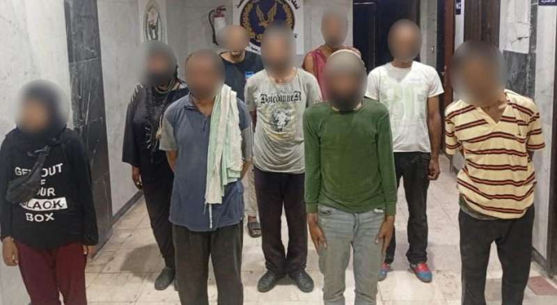 المتهمين 