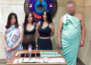ضبط أجنبية تدير شقة لممارسة الأعمال المنافية للآداب فى المعادى
