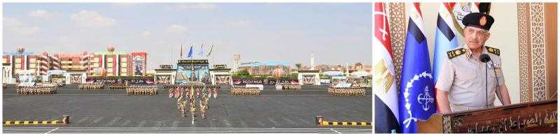 وزير الدفاع والإنتاج الحربى يشهد حفل تخرج الدفعة 168 من كلية الضباط الاحتياط