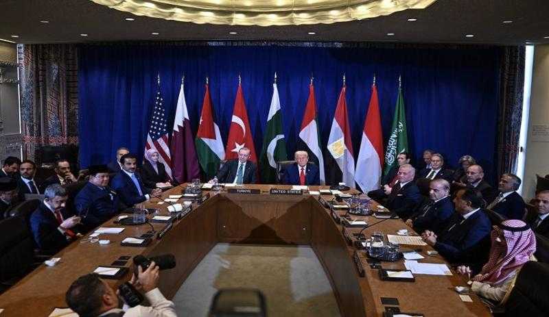 بيان مشترك لقادة الدول المشاركة في القمة مع ترامب: دعوة لإدخال المساعدات وإعمار غزة