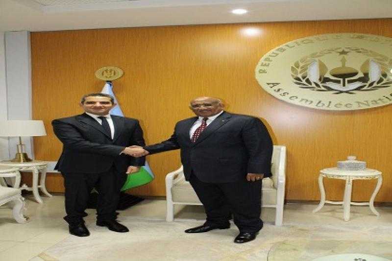 السفير المصري يلتقي رئيس الجمعية الوطنية الجيبوتية
