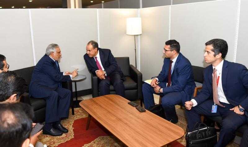 وزير الخارجية يلتقي نظيره الباكستاني على هامش فعاليات أعمال الجمعية العامة للأمم المُتحدة