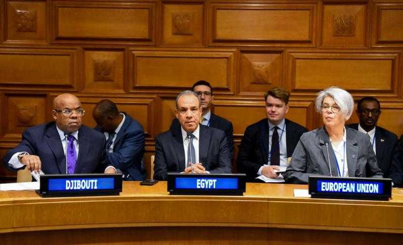 وزير الخارجية يشارك في الاجتماع رفيع المستوى حول تمويل بعثة الاتحاد الإفريقي للدعم في الصومال