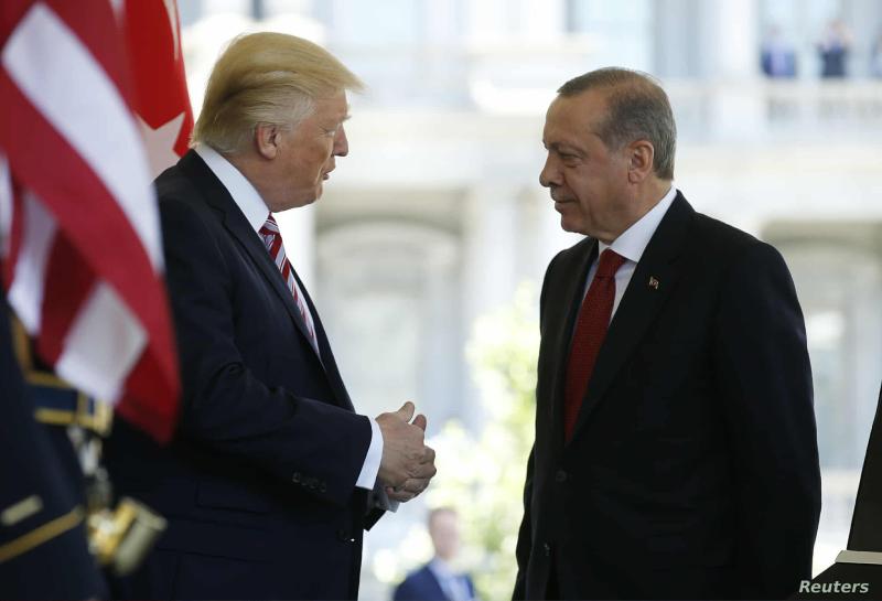 ترامب وأردوغان 