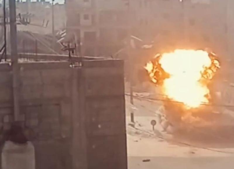 كتائب القسام تعلن استهداف دبابة ميركفاه وإيقاع طاقمها بين قتيل وجريح في مدينة غزة