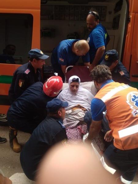 استجابة فورية من الشرطة بالغربية لنقل مسنة لتلقي العلاج