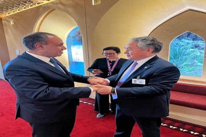 وزير الخارجية يلتقي بوزير خارجية قرغيزستان على هامش الجمعية العامة للأمم المُتحدة