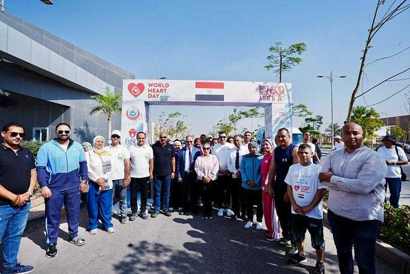 وزارة الشباب والرياضة: ماراثون رياضي بالعاصمة الإدارية احتفالاً باليوم العالمي للقلب