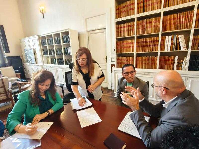 القومي للترجمة في ضيافة المعهد الفرنسي للآثار الشرقية لتوقيع اتفاق تعاون بين الجانبين