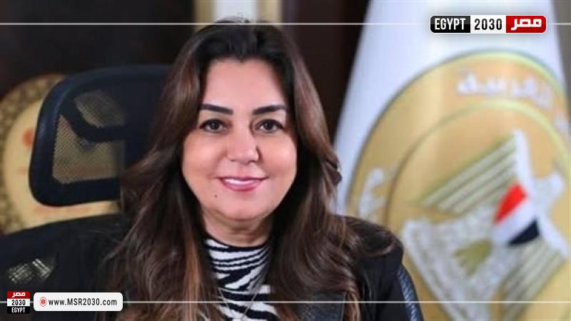 الدكتورة منال عوض وزيرة التنمية المحلية القائم بأعمال وزير البيئة