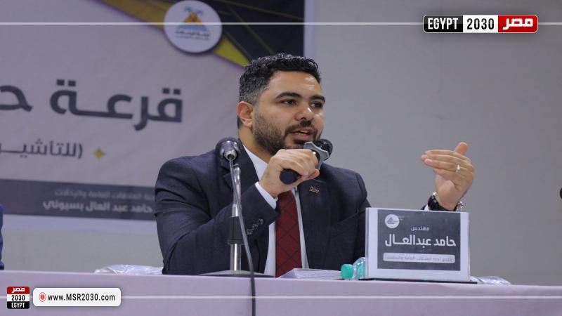 المهندس حامد عبدالعال رئيس لجنة العلاقات العامة والرحلات بنقابة المهندسين